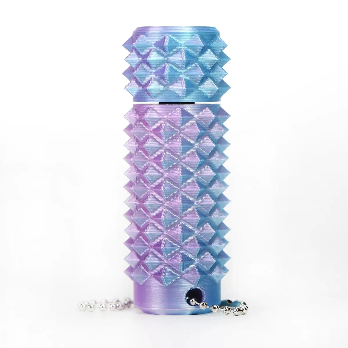 Aurora Gradient Rotating 3D‑Printed Fidget Toy | Angled Profile Intense Feedback Sensory Stim Toy