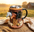 Unique Farm Horse Mug