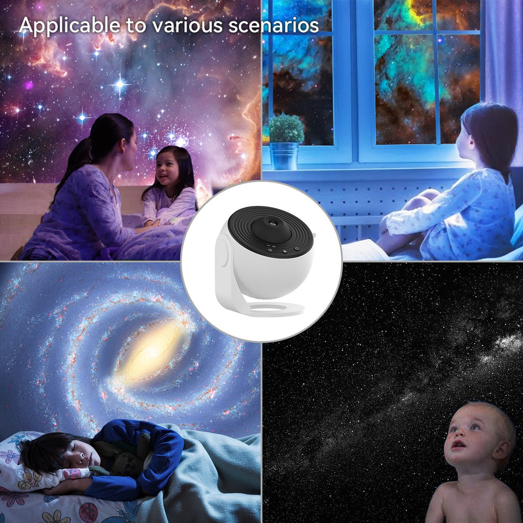 Star Projector, 13Cosmic Scenes Galaxy Projector for Bedroom，USB