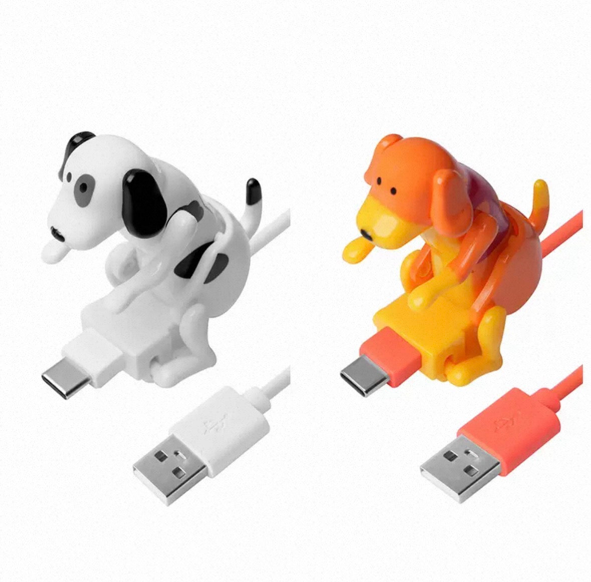 Funny Wiggle Puppy Charging Cable, Novelty Gag Gift