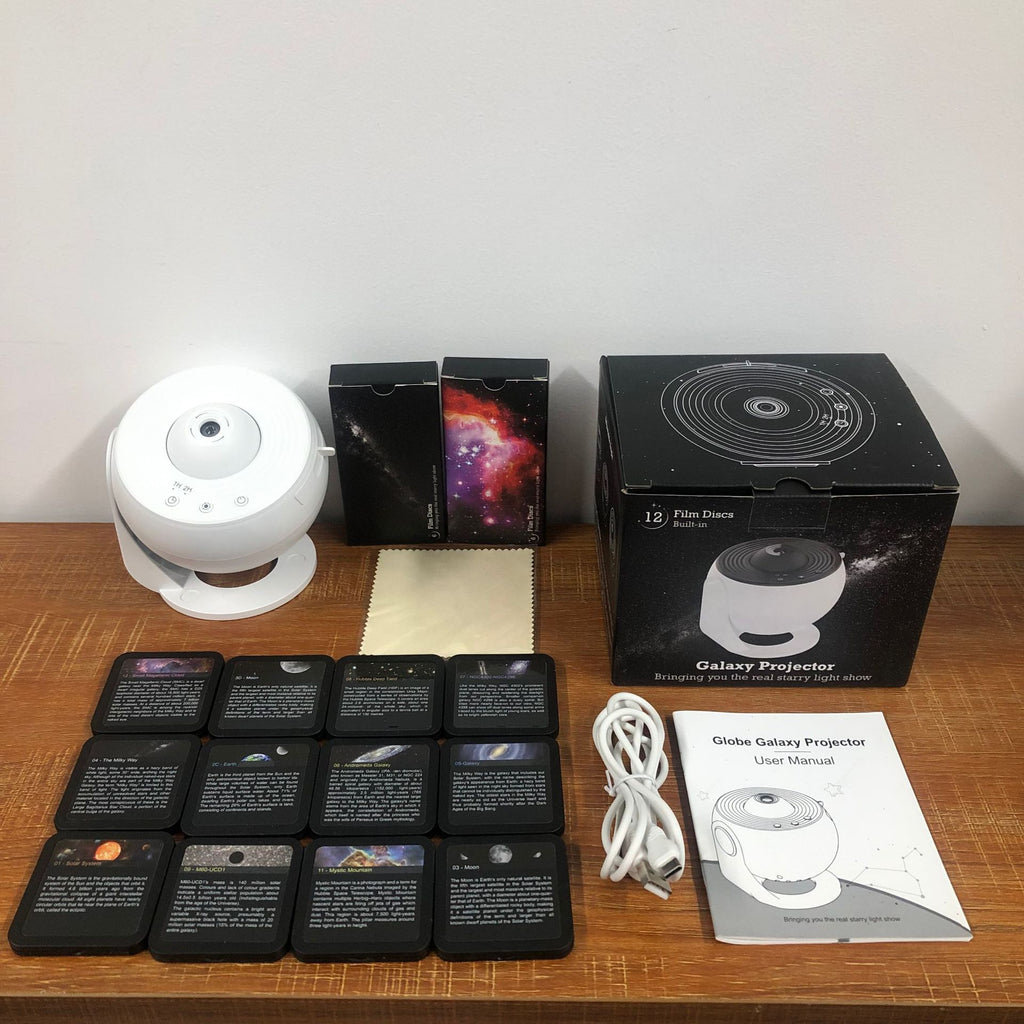 Star Projector, 13Cosmic Scenes Galaxy Projector for Bedroom，USB