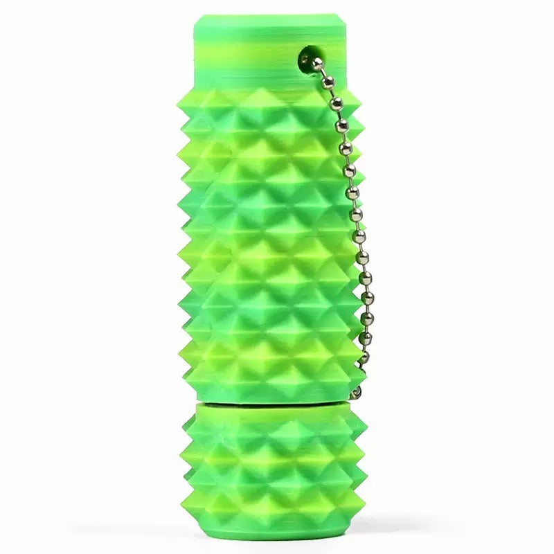 Textured Rotating 3D‑Printed Fidget Toy | Solid Color Stress Relief Stim Toy