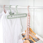 9-in-1 Smart Clothes Hanger | Multifunctional Folding Hanger for Closet Organization