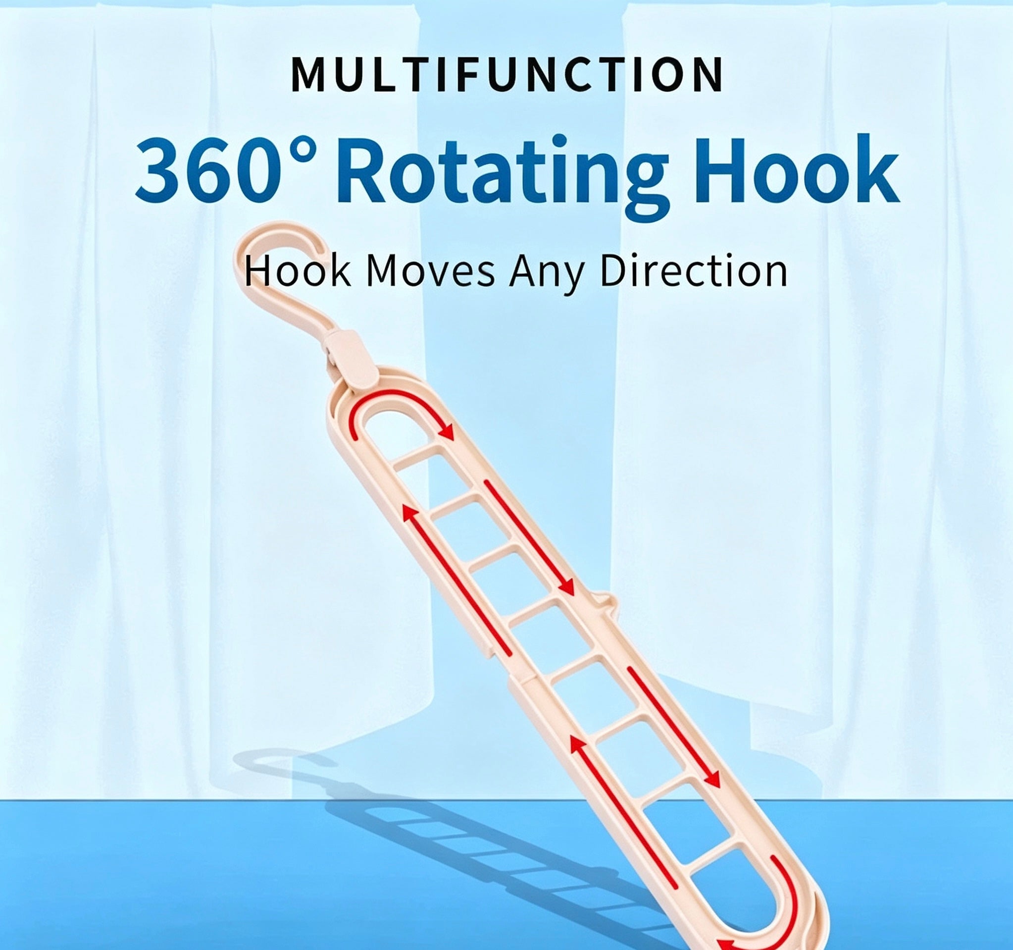 9-in-1 Smart Clothes Hanger | Multifunctional Folding Hanger for Closet Organization