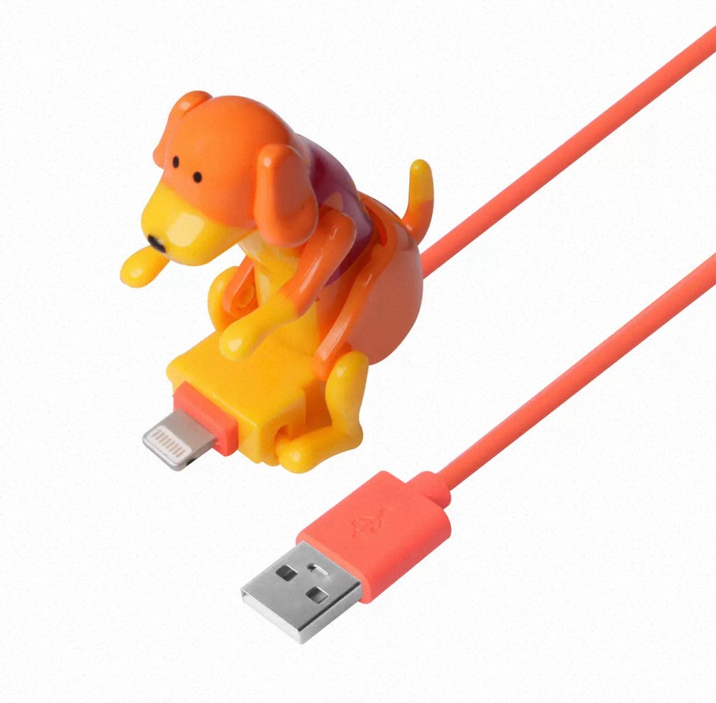 Funny Wiggle Puppy Charging Cable, Novelty Gag Gift