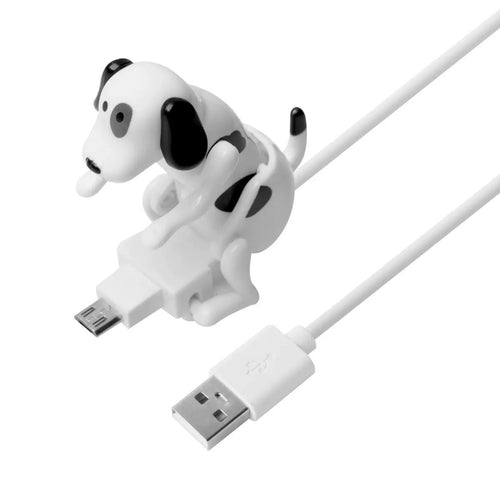 Funny Wiggle Puppy Charging Cable, Novelty Gag Gift
