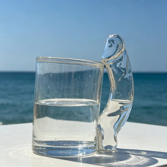 Fun D-Cup Shaped Glass Cocktail Glass