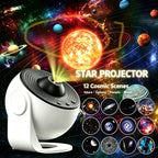 Star Projector, 13Cosmic Scenes Galaxy Projector for Bedroom，USB