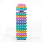 Hedge‑Top Dual‑Function 3D‑Printed Fidget Toy｜Pressable & Rotatable Two‑Ended Sensory Stim Toy